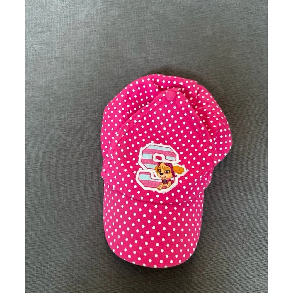 Nickelodeon Paw Patrol Skye Pink Polka Dot‎ Adjustable Baseball Hat
